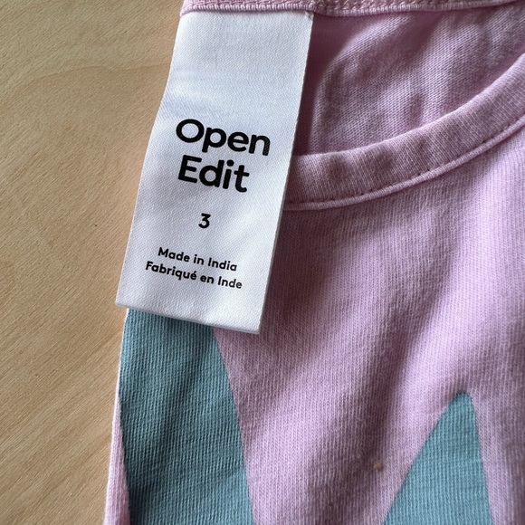 Open Edit Nordstrom Brand Child Tshirt - Picture 4 of 4